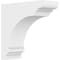 Ekena Millwork Standard Hughes Architectural Grade PVC Bracket, 3 1/2"W x 9"D x 9"H BKTP04X09X09HUG - alternate 1